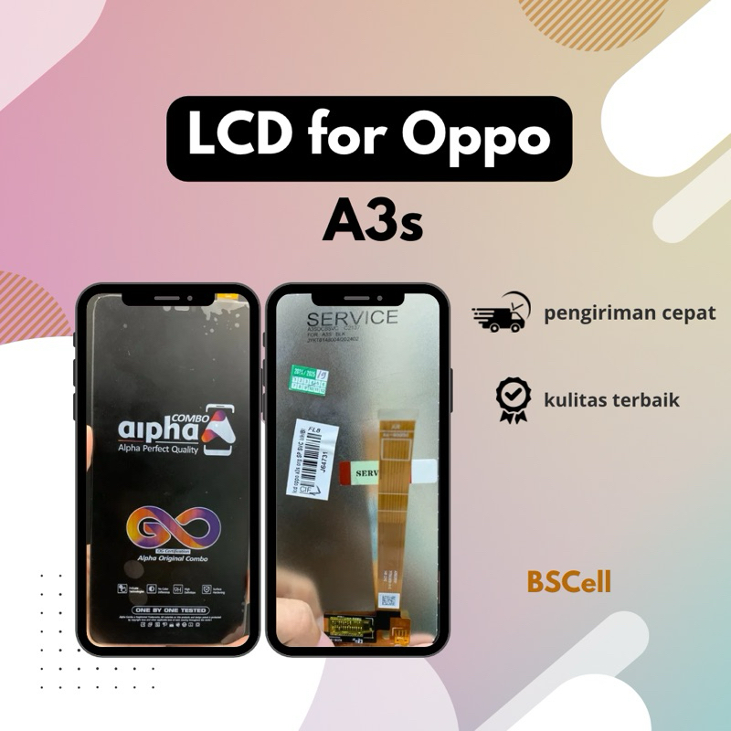 LCD OPPO A3s ORI FULLSET TOUCHSCREEN