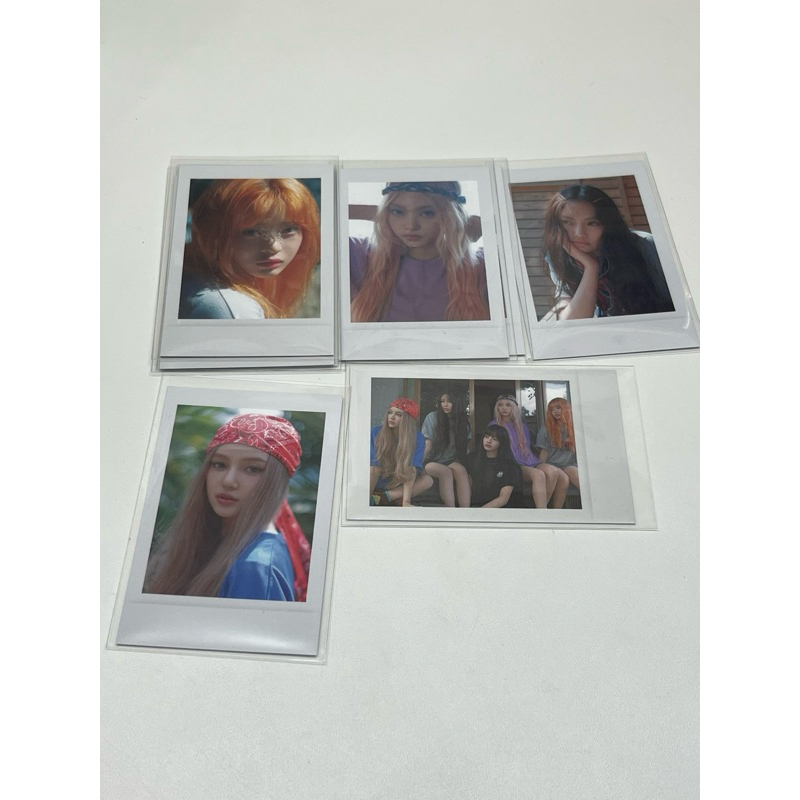 pob photocard NewJeans hanni haerin hyein danielle group