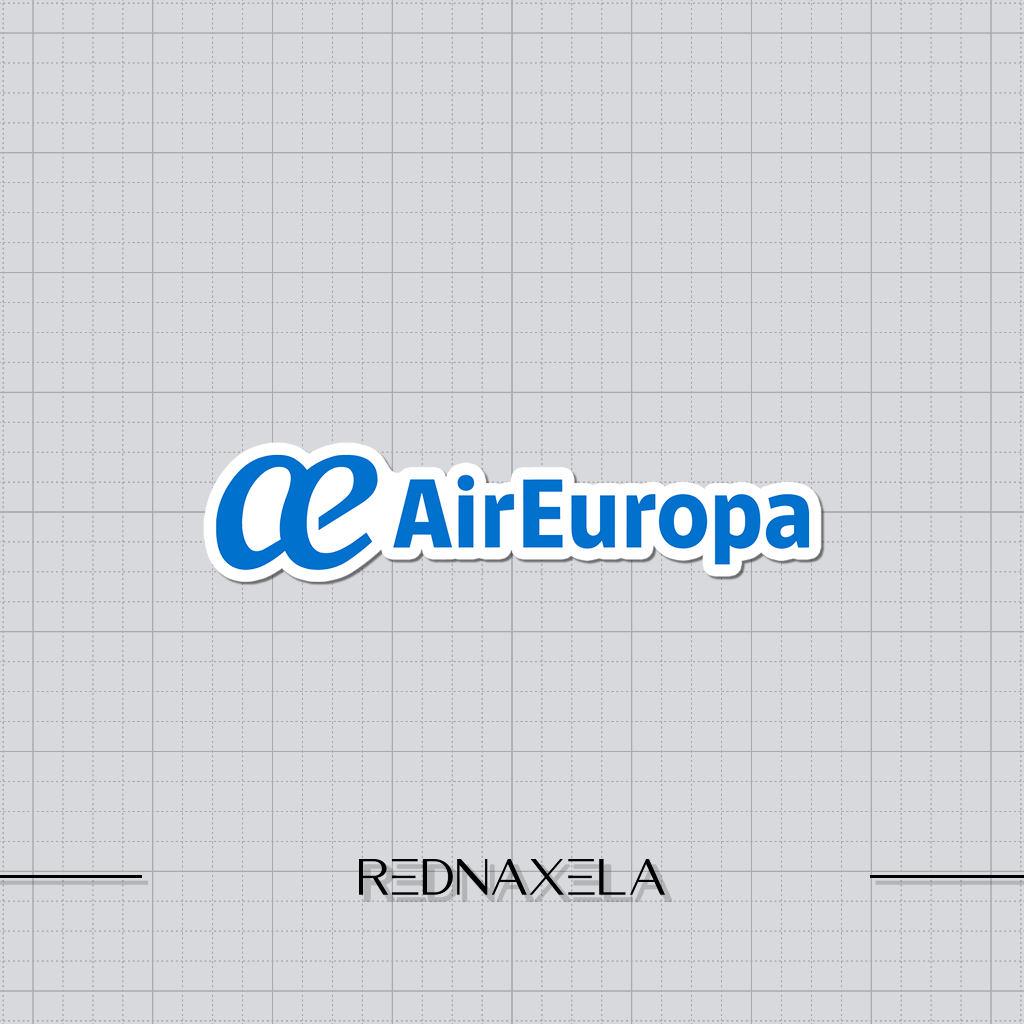 

Stiker Vinyl Air Europa Airlines Stiker Koper Outdoor Travel Sticker