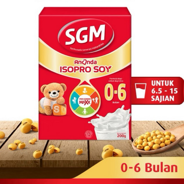 SGM Ananda Soya 0-6 bulan /6-12 bulan