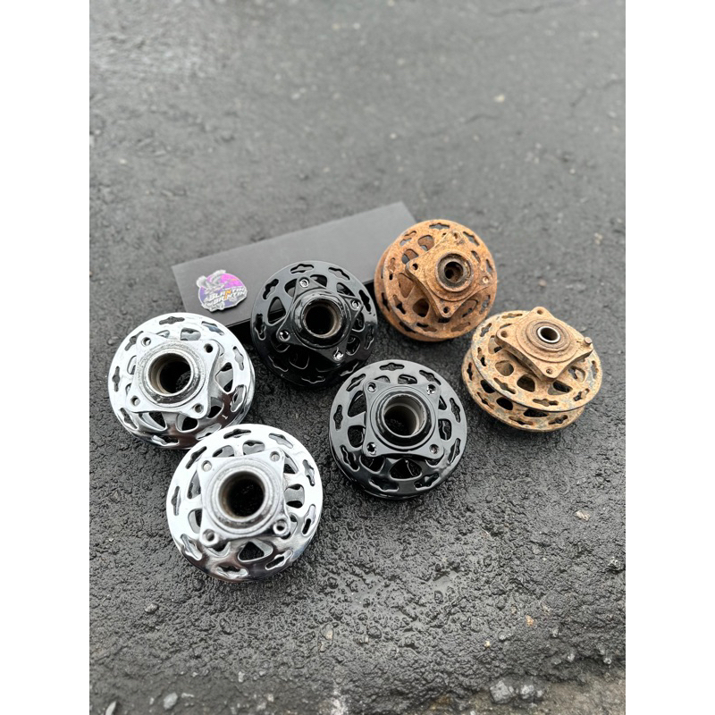 Tromol yamaha sstwo besi ORIGINAL tromol depan sstwo original bekas tromol sstwo crome