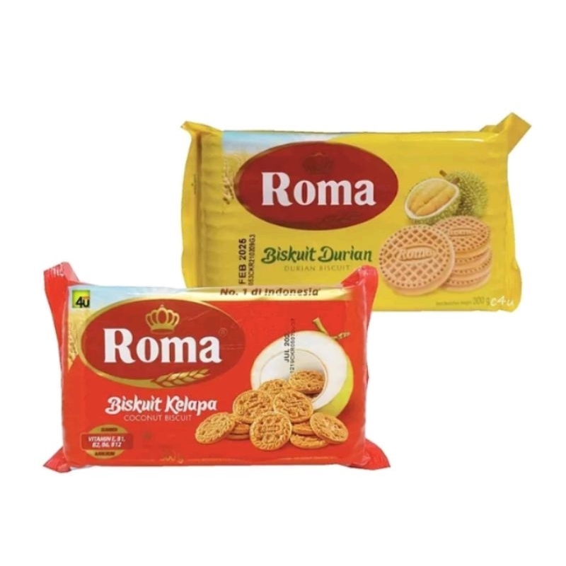 

biskuit roma kelapa ijo durian 300gr