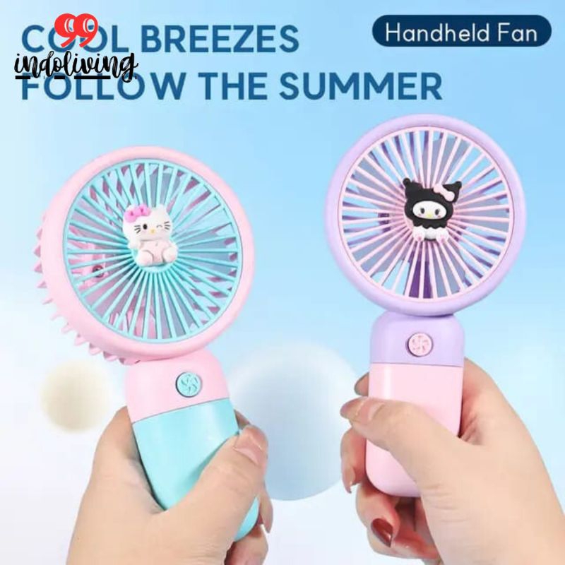 Kipas Angin Genggam Mini Karakter