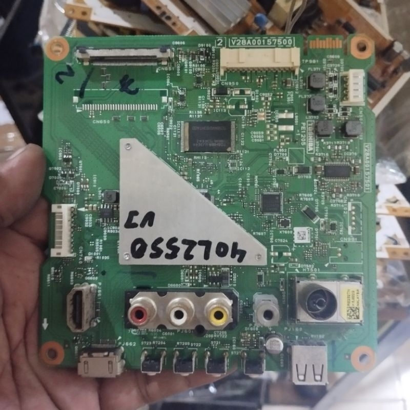 MB mainboard mesin TV LED Toshiba 40L2550 VJ