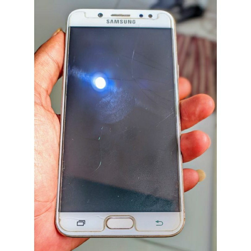 mesin samsung j7 plus ram 4/32 original unit