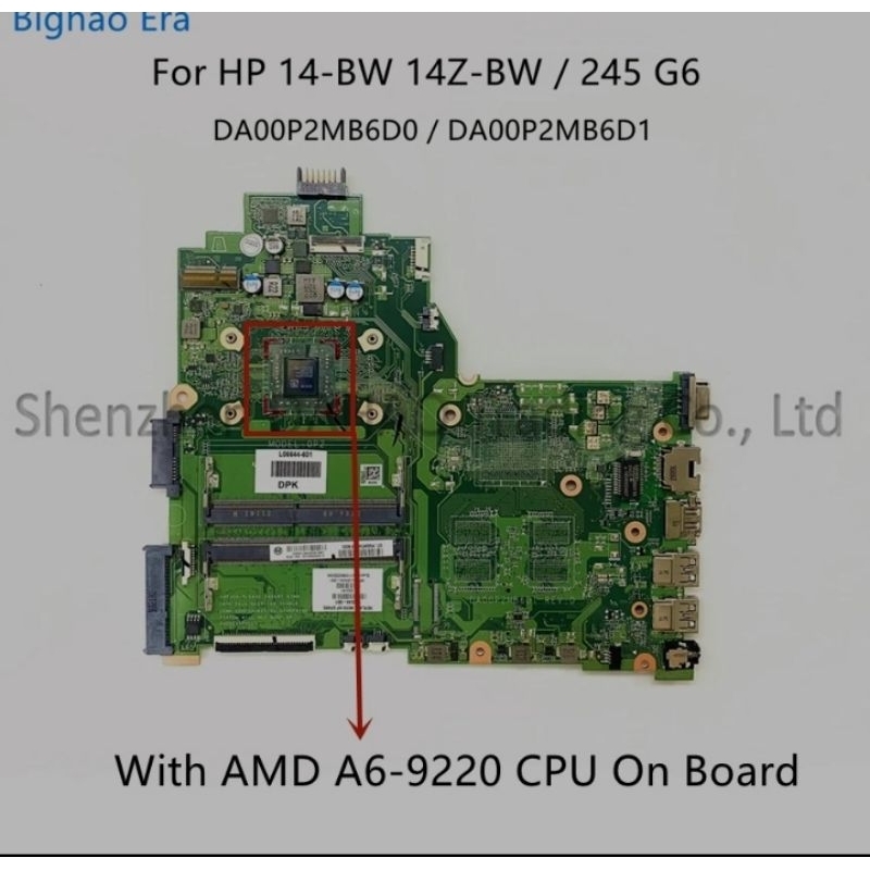 Motherboard mainboard mobo HP 14-BW 14-BS HP 240-G6 HP 245-G6 Intel AMD