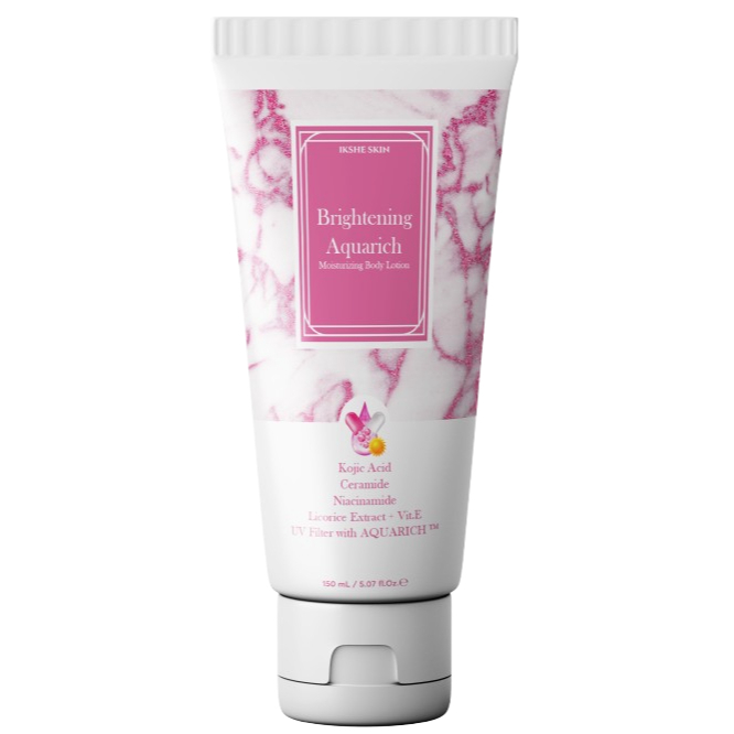 IKSHE SKIN - Brightening Aquarich Moisturizing Body Lotion By IK Natural Glowing Skincare