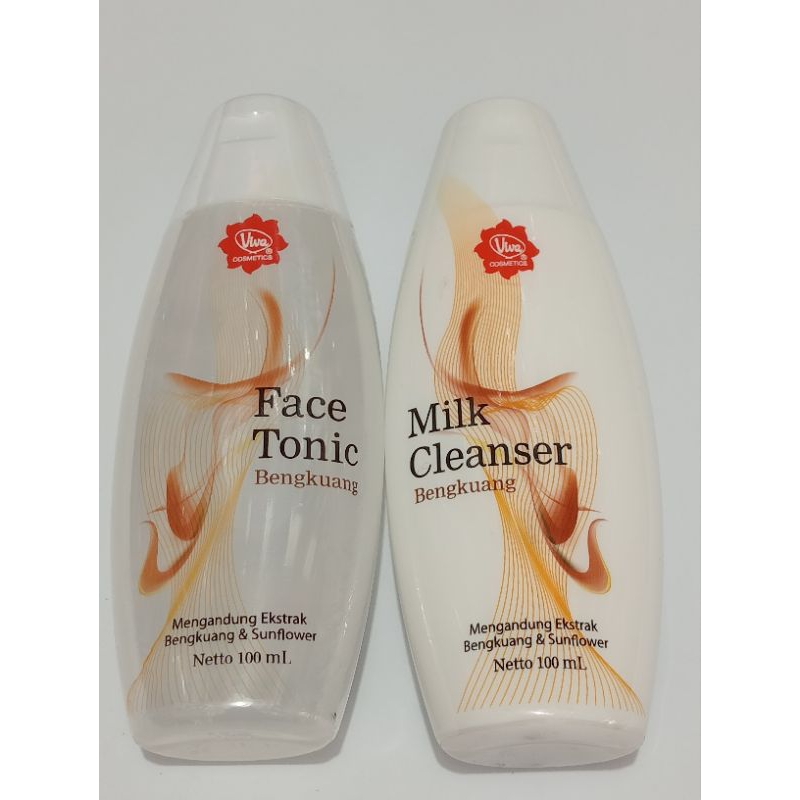 PAKET MURAH VIVA SET LENGKAP MILK CLEANCER FACETONIC PRODUK VIVA LARIS