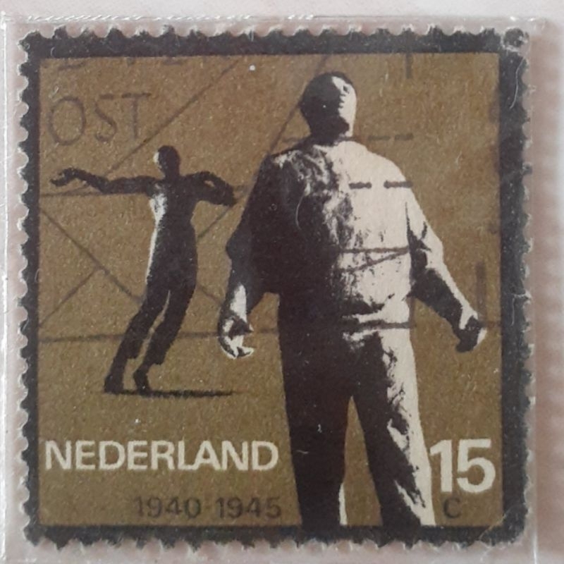 

Perangko Belanda Resistance (Sculptures "Dockers" and "Fallen") Tahun 1965