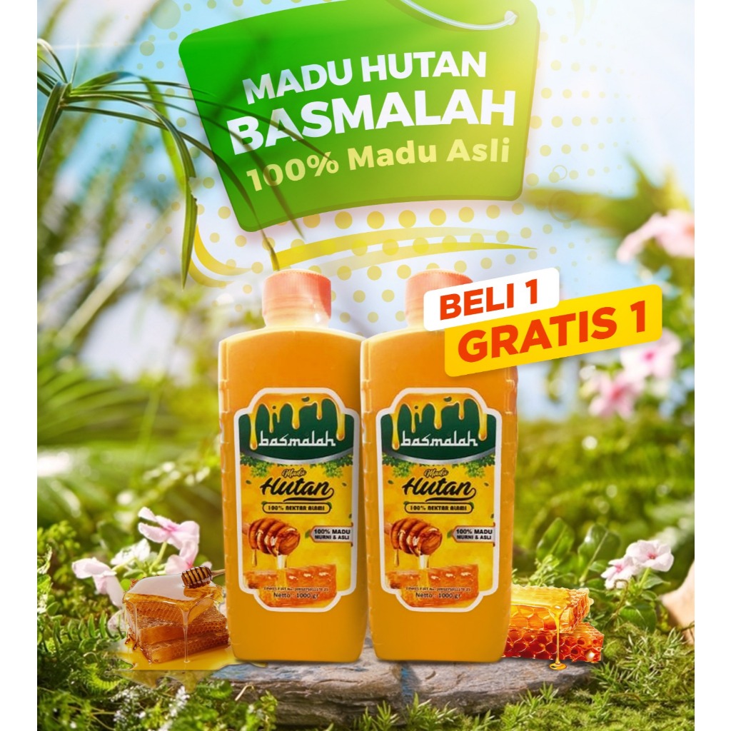 

Madu Hutan Basmalah Beli Satu Gratis Satu