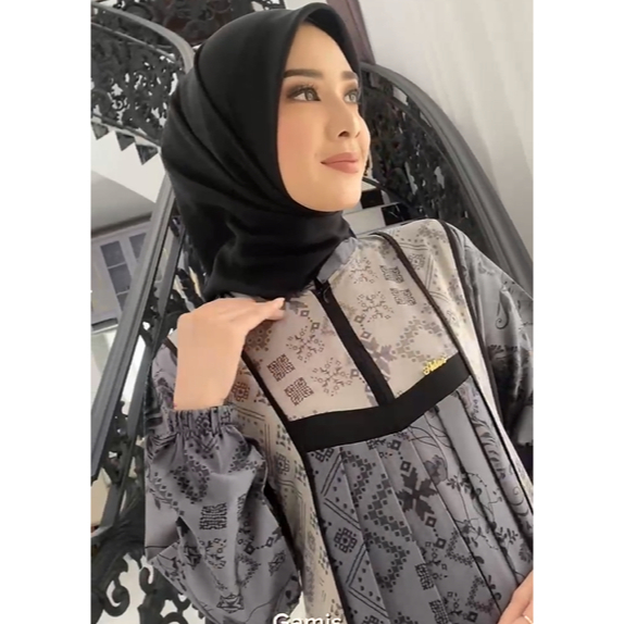 Gamis Elegan Premium Lionel Motif by Ades Collection