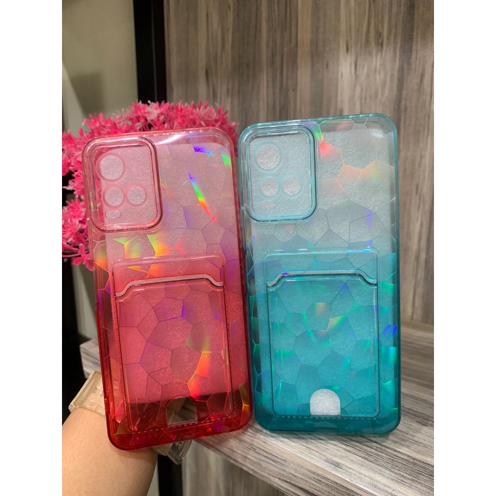 Case Silikon AIRBAG Colour Slot Card Diamond For SAMSUNG J2 PRIME J4+ J5 PRIME J6+ J7 PRIME J7 PRO