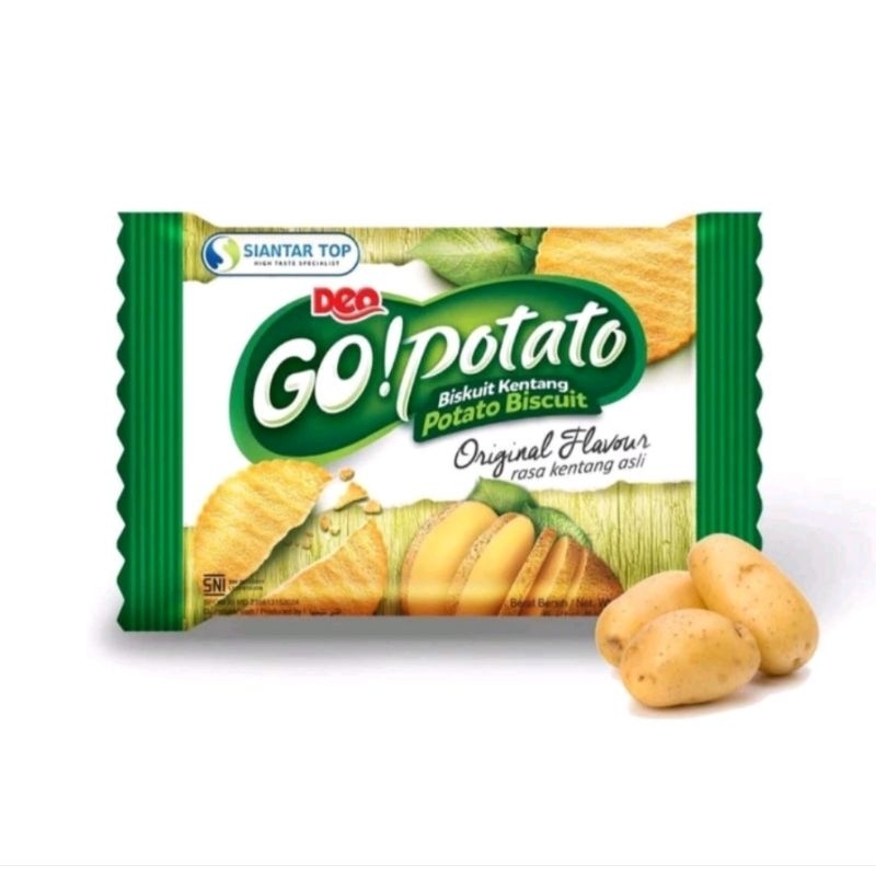 

Go potato 1pack isi 20pcs @10gr