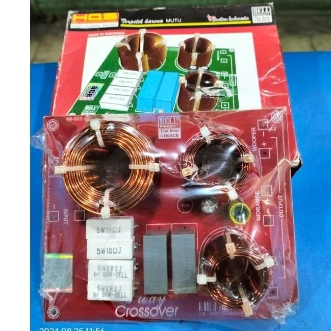 Kit crossover 3 way BGR