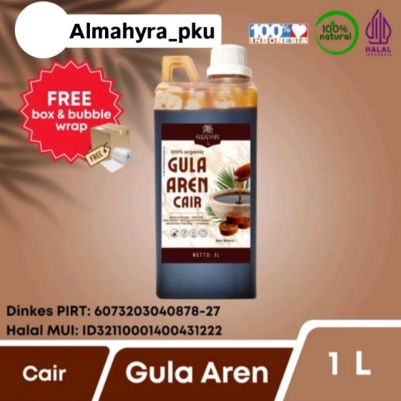 

Gula Aren Cair/ Syrup Palm Sugar Organik 1 Liter