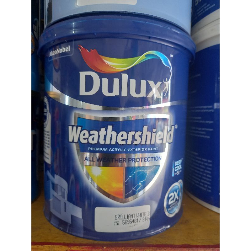 Dulux watershield cat luar putih