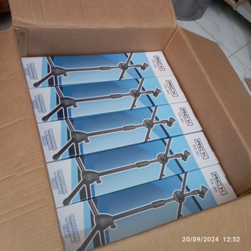stand mic pendek RCX kwalitas bagus