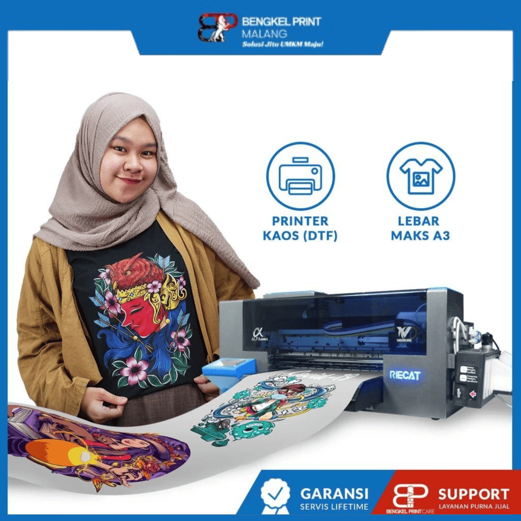 Mesin Printer Riecat Alfa DTF Gen 3