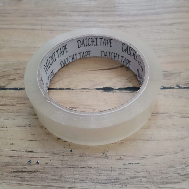 

Lakban/ Solasi Bening/Transparan DAICHI TAPE 24mm/ 2,4cm