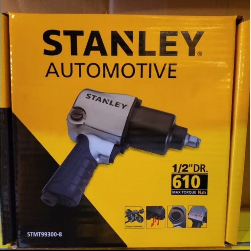 STANLEY STMT99300-8 AIR IMPACT WRENCH 1/2"-610Nm/STANLEY AIR IMPACK