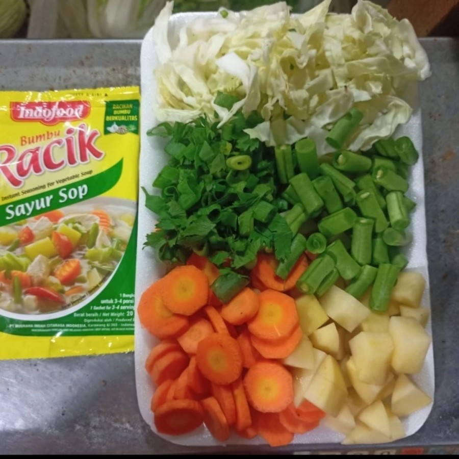 

PAKET SAYUR SOP KOMPLIT + JAMUR