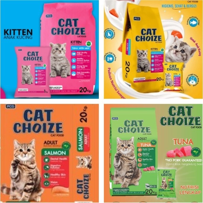 Cat Choize Makanan Kucing 20kg / Cat Choize Cat Food