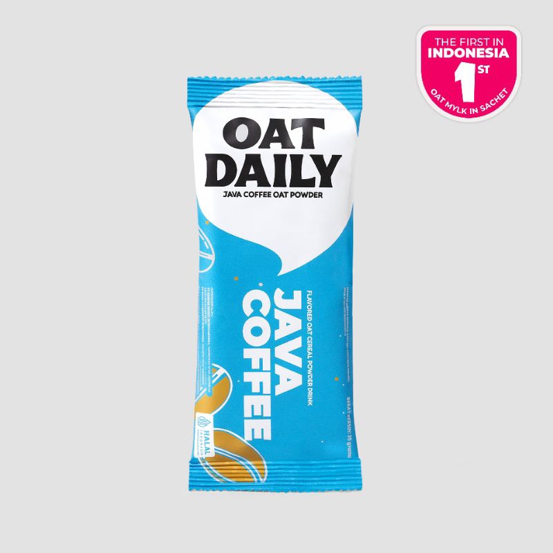 

Oat Daily Flavored Oat Powder Java Coffee Sachet 25g isi 8pcs dan 16pcs