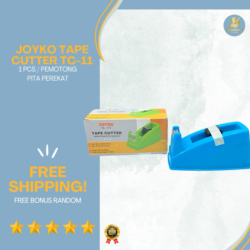 

Joyko Tape Cutter Tc-11 Pemotong Pita Perekat Harga Terjangkau + Free Bonus Random