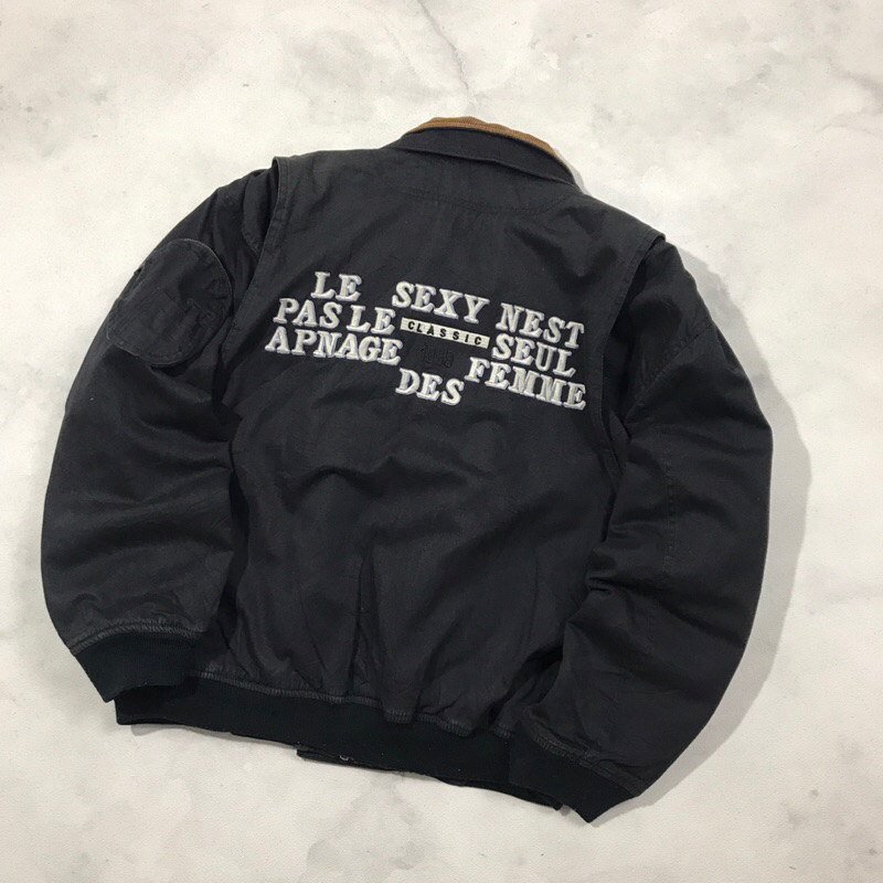 VTG BOXY LOOKLIKE DETROIT JAKET