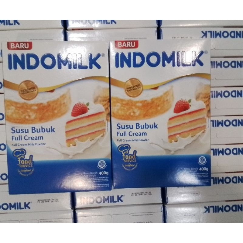 

Indomilk Susu Bubuk Full Cream 400gr