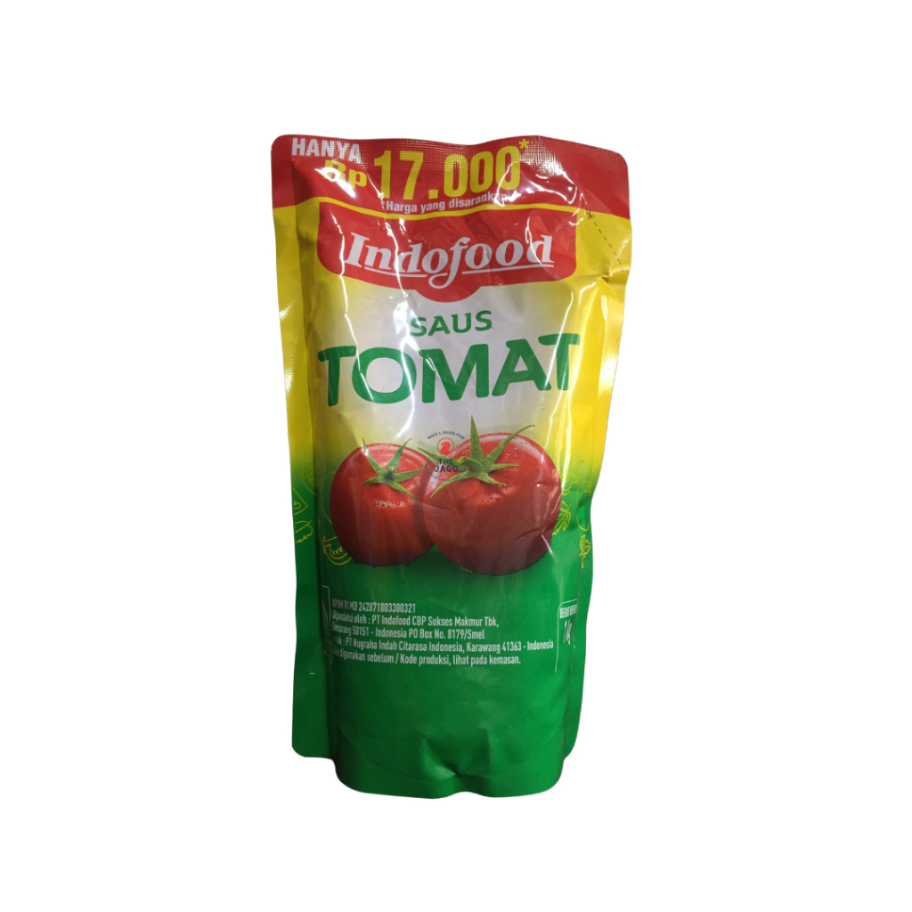 

Indofood Saus Tomat Pouch 1kg