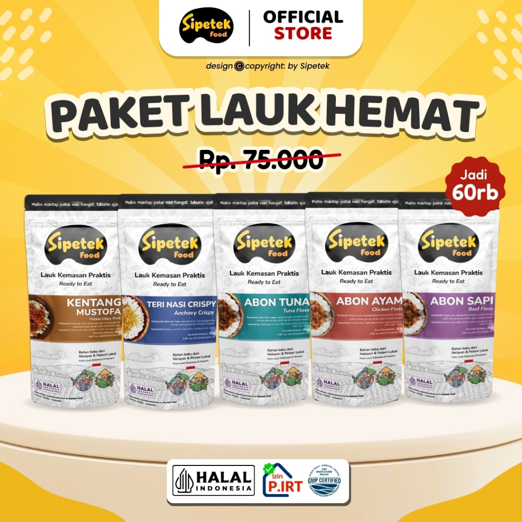 

[SPESIAL 10.10] SUPER SALE PAKET LAUK HEMAT
