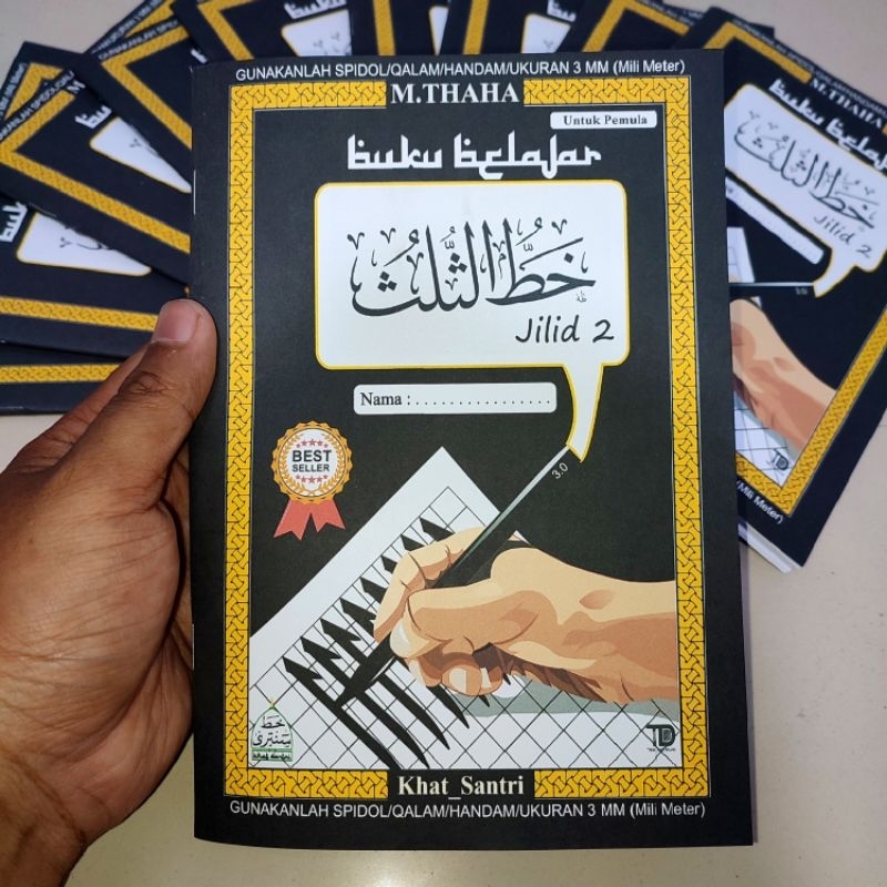 

Buku Belajar Kaligrafi Khat Sulus M.Thaha