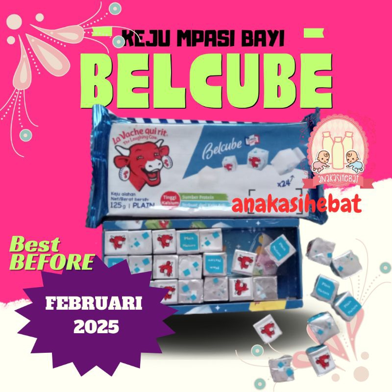 KEJU BELCUBE KEJU BAYI KEJU MPASI RASA TAWAR KEJU BB BOOSTER MAKANAN BAYI BUMBU MPASI MAKANAN BAYI 6