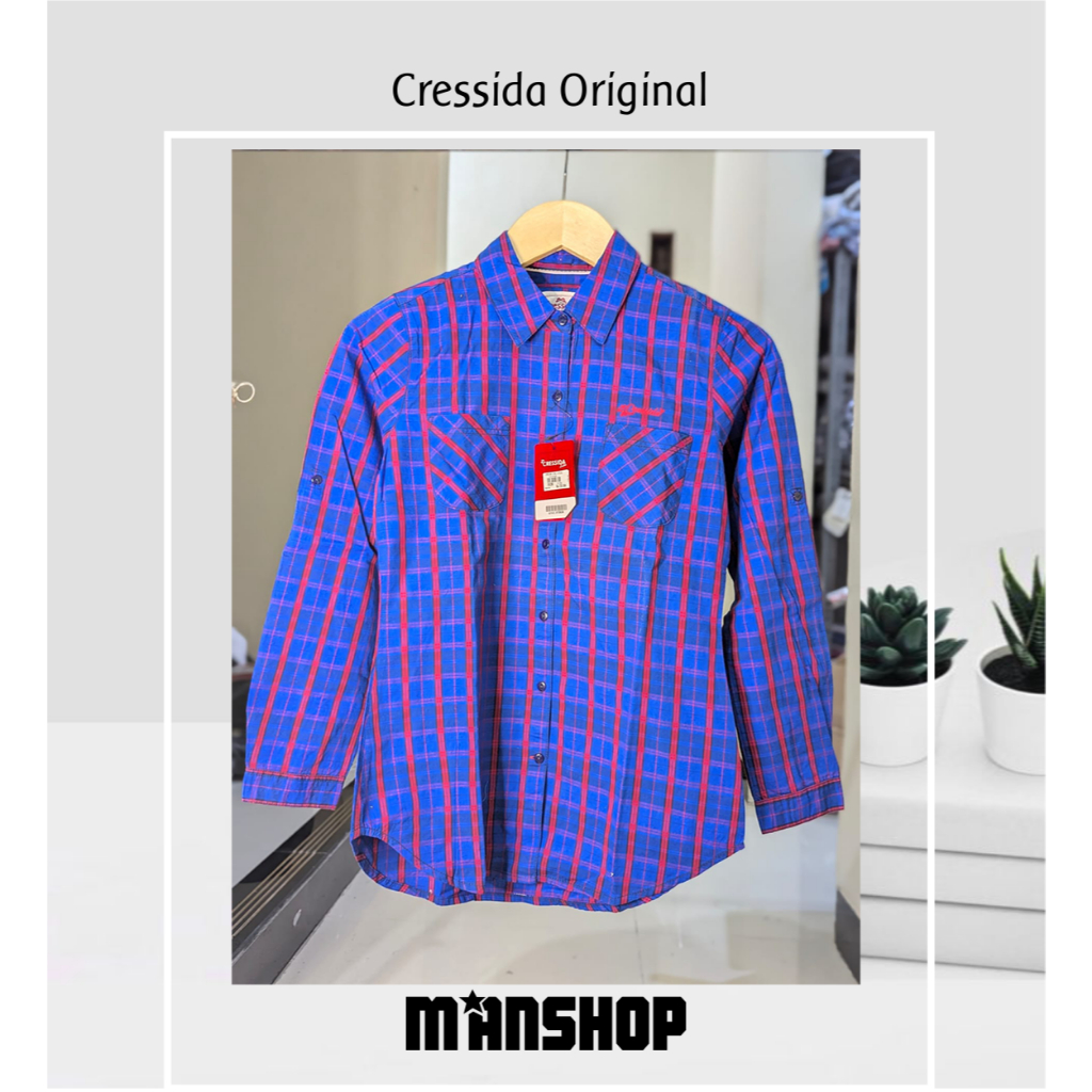 Cressida Kemeja Blouse Cresida Atasan Wanita Original