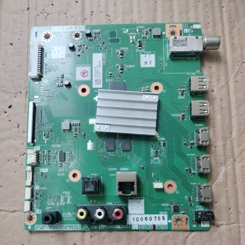 MB MAINBOARD MESIN TV SHARP 4T C65CK1X 65CK1X 65CK1 X