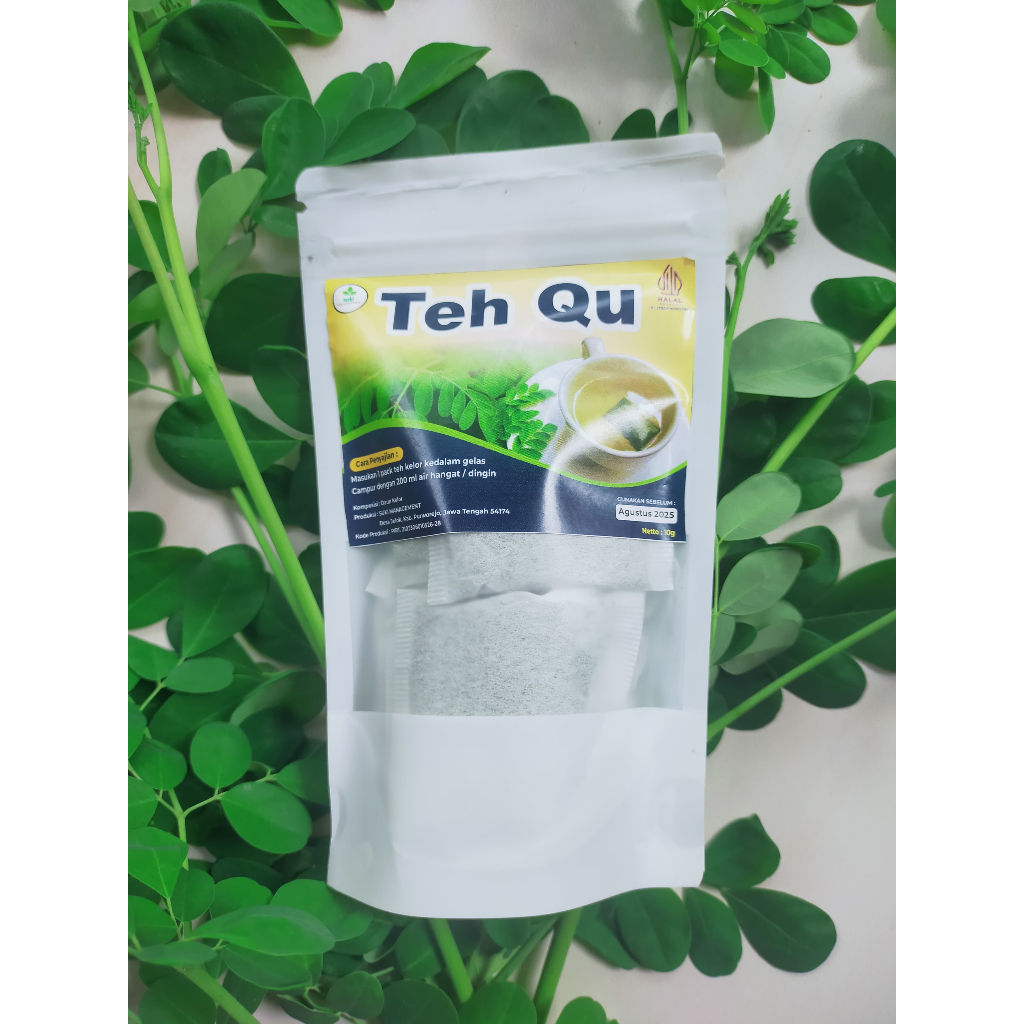 

Teh Qu TEH DAUN KELOR 100% original isi 20 celup MURNI TEH DAUN KELOR MORINGA [ASLI PURWOREJO]