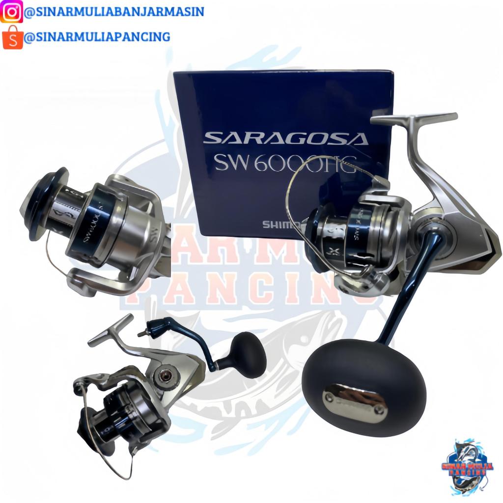 REEL SPINNING SHIMANO SARAGOSA 6000SWHG & 8000SWHG