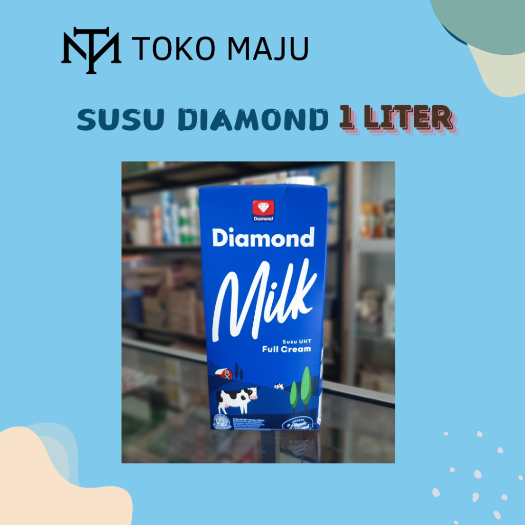 

Diamond Susu UHT Full Cream 1 Liter