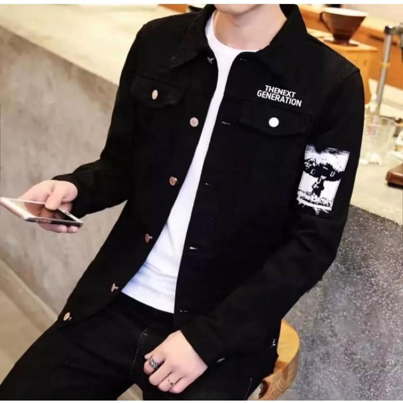 Jaket Jeans Toman Printing Terbaru 2025