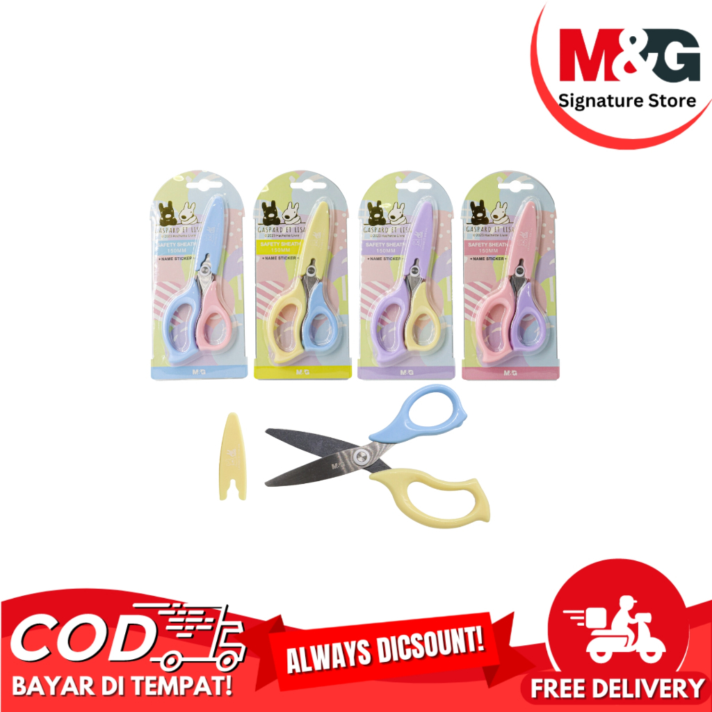 

Gunting Anak M&G Scissors Gunting M&G Gaspard Et Lisa Pastel Stainless Steel #QSS913S3