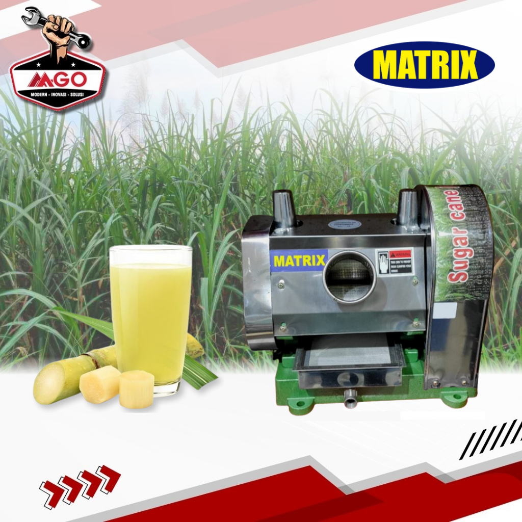 Mesin Giling Peras Tebu / Sugar Cane Extractor (untuk Air/Jus Tebu) MATRIX SY-250