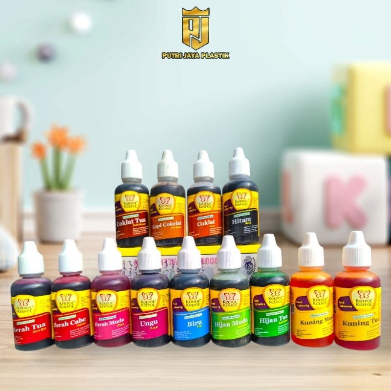 

Pewarna Koepoe-Koepoe 30ml | Pewarna makanan koepoe