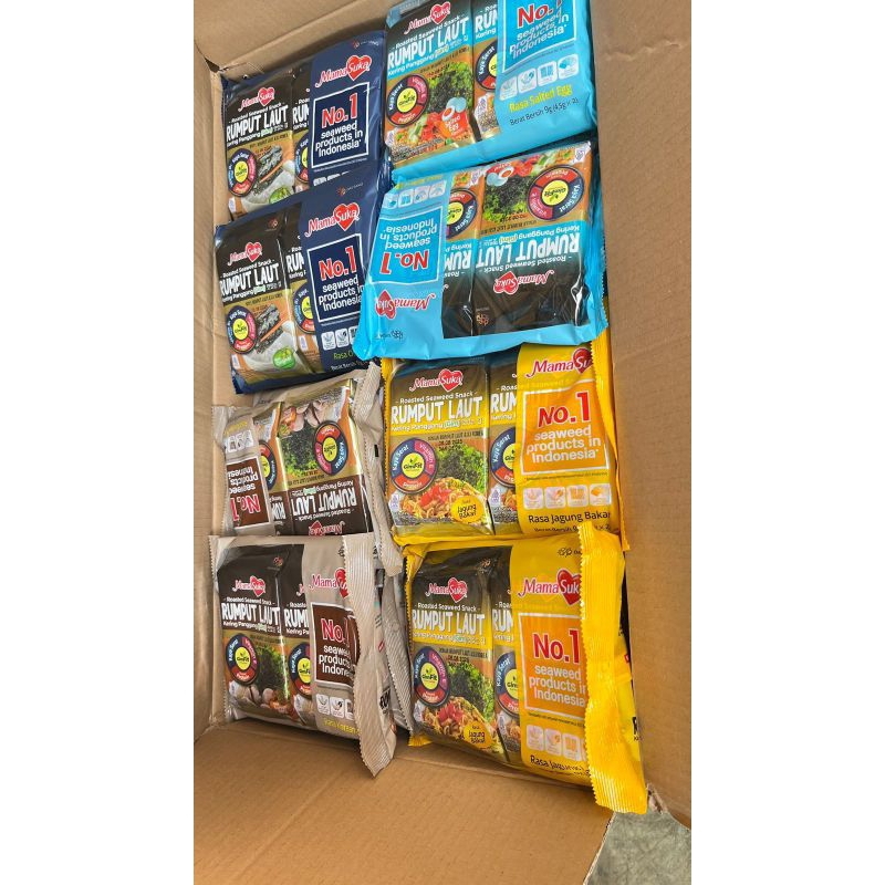 

rumput laut mamasuka 9g (4,5g x 2 )
