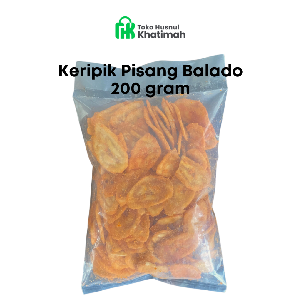 

WL Keripik Pisang Balado 200gr - Kripik Pisang Balado Enak Crispy