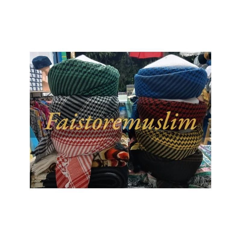 PECI IMAMAH SORBAN WARNA SUDAH PERMANEN LANGSUNG PAKAI