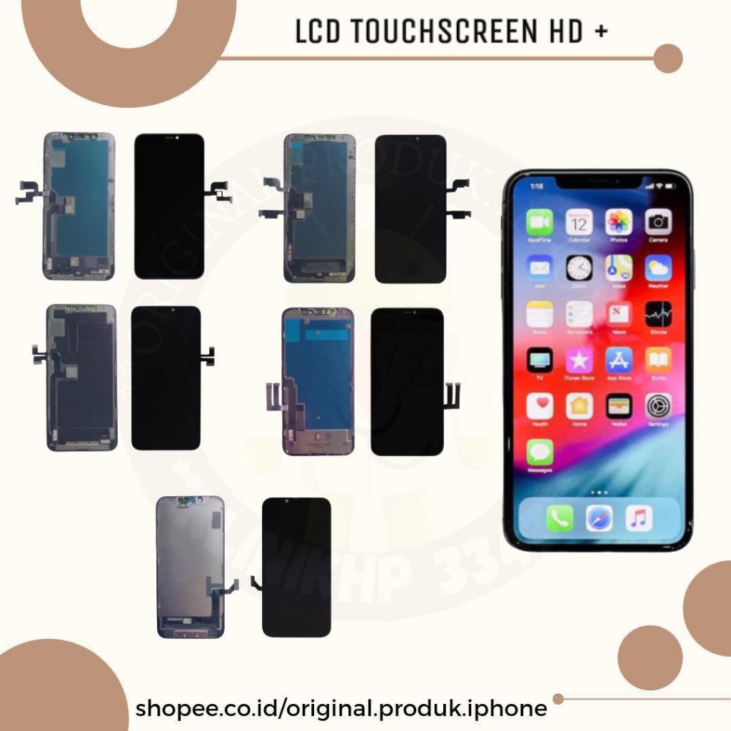 LCD TOUCHSCREEN (Z-Y HD+ PLUS) 13/13 MINI/13 PRO/13 PRO MAX NEW ORIGINAL