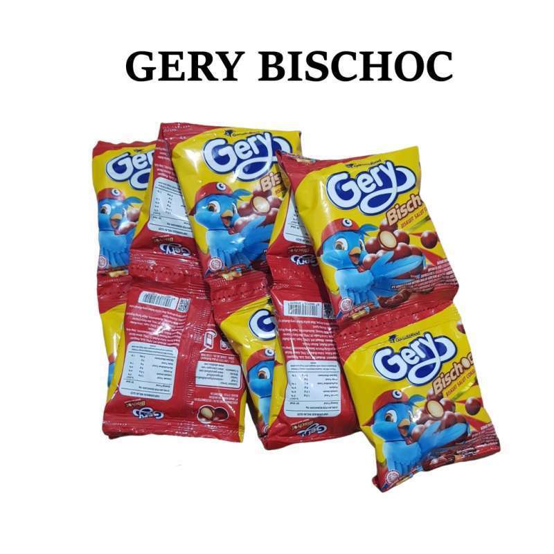 

GERY BISCHOC 5GR X 10PCS / GERRY BISKUIT BOLA COKLAT