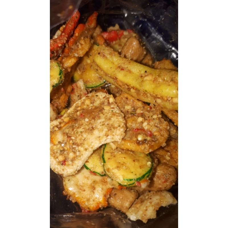 

KERUPUK CAMPUR SAMBAL PECEL 250GRAM SUPER ENAK DAN HALAL BY DAPUR ELENA