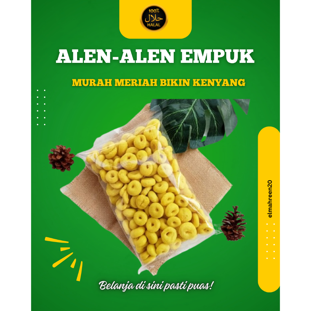 

Alen Alen 250g original, jagung manis, balado